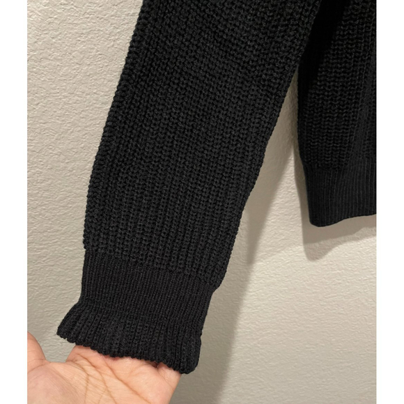 LULUS Black Knitted Sweater - Picture 3 of 4